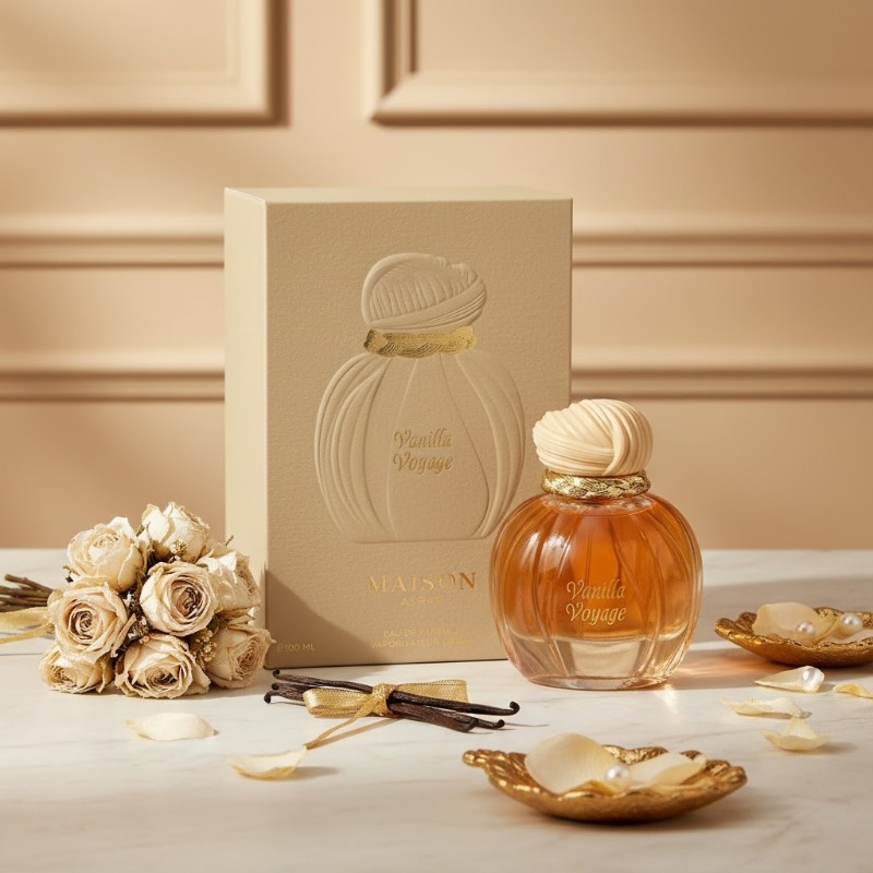 Vanilla Perfume Oil - 100ml Oriental Sweet Unisex Perfume Long-Lasting