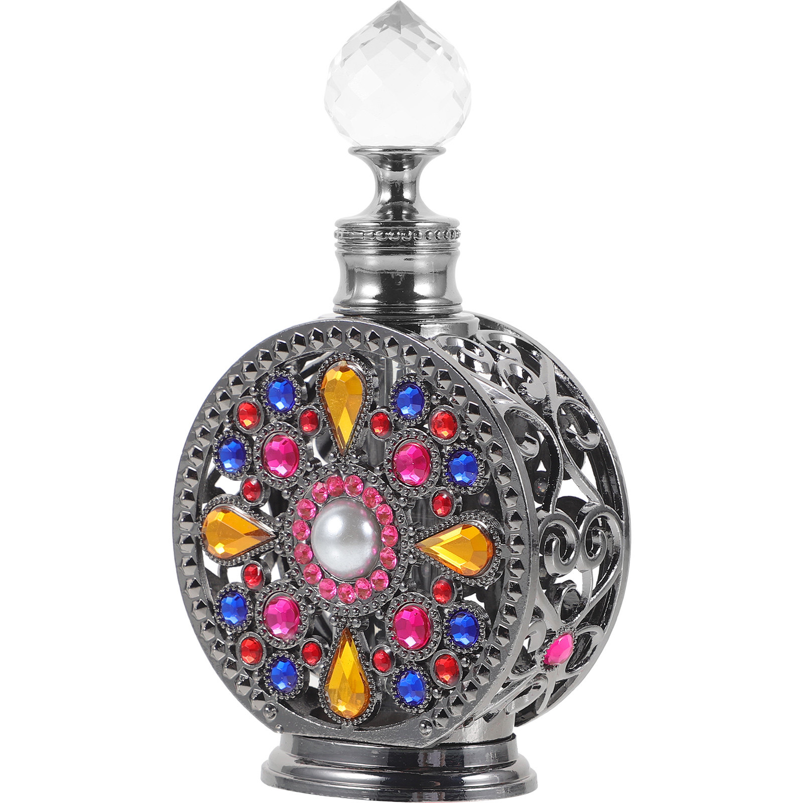 Perfume Fragrance Holder - Mini Refillable Perfume Bottle Glass Travel