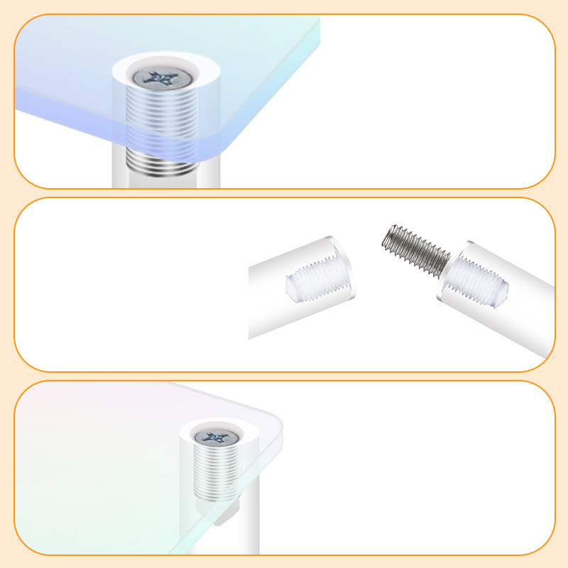 1-5 Tier Iridescent Acrylic Di - Perfume Fragrance Holder ulasan dan harga