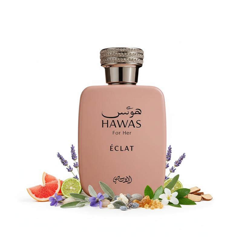 Rasasi Hawas Eclat For Her Eau - Women'S Perfume Rose Fragrance ulasan dan harga
