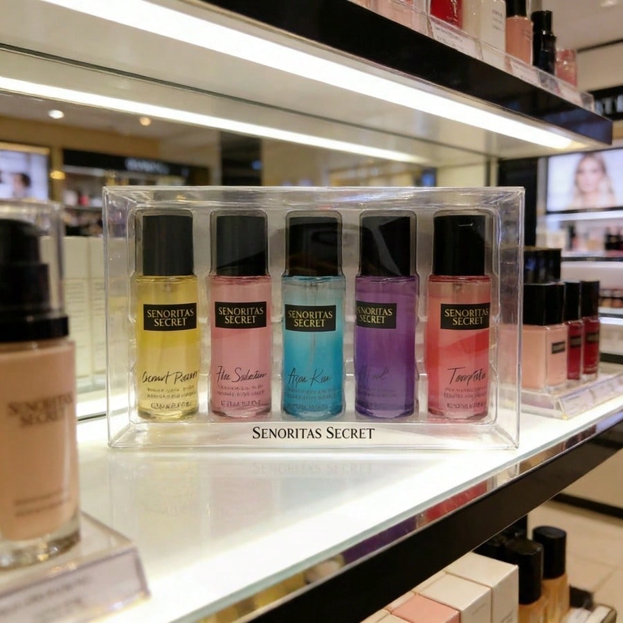 5-in-1 Women's Perfume Gift Se - Perfume Aqua Fragrance ulasan dan harga