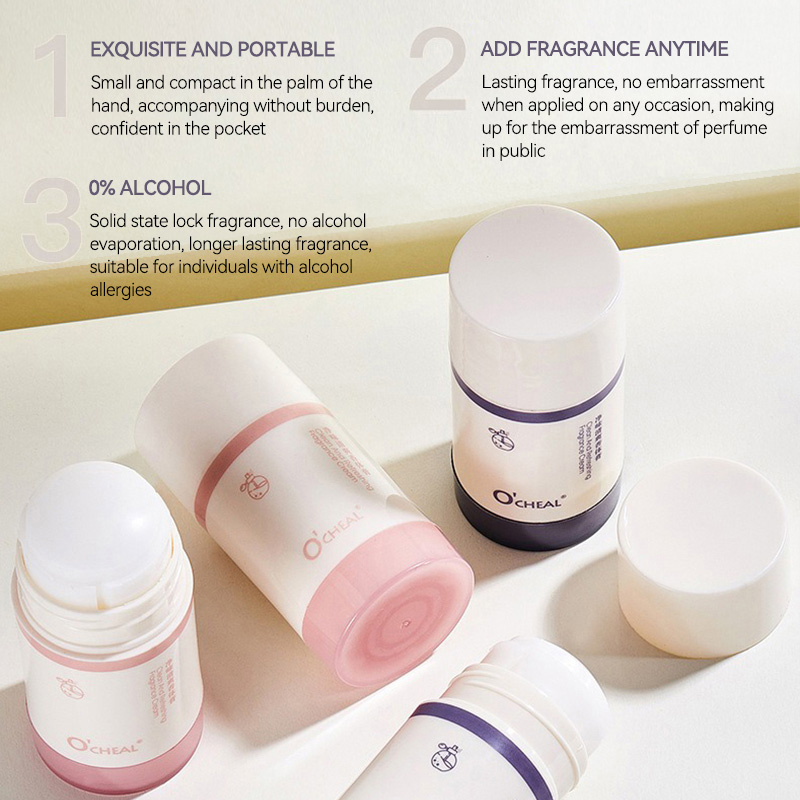 OCHEAL Portable Solid Deodoran - Perfume Fragrance Stick ulasan dan harga