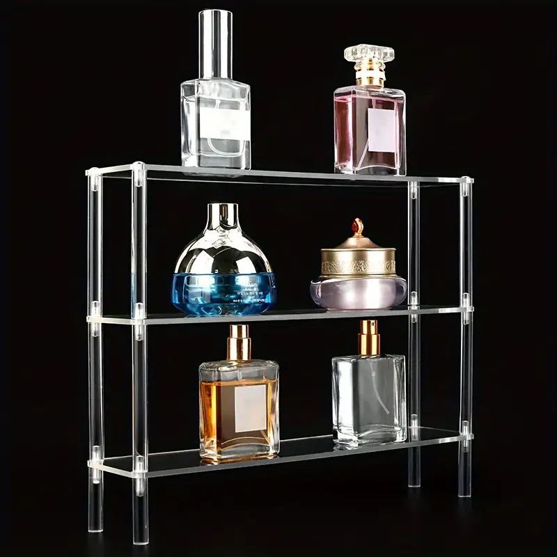 Vertical Acrylic Display Riser - Perfume Fragrance Holder ulasan dan harga