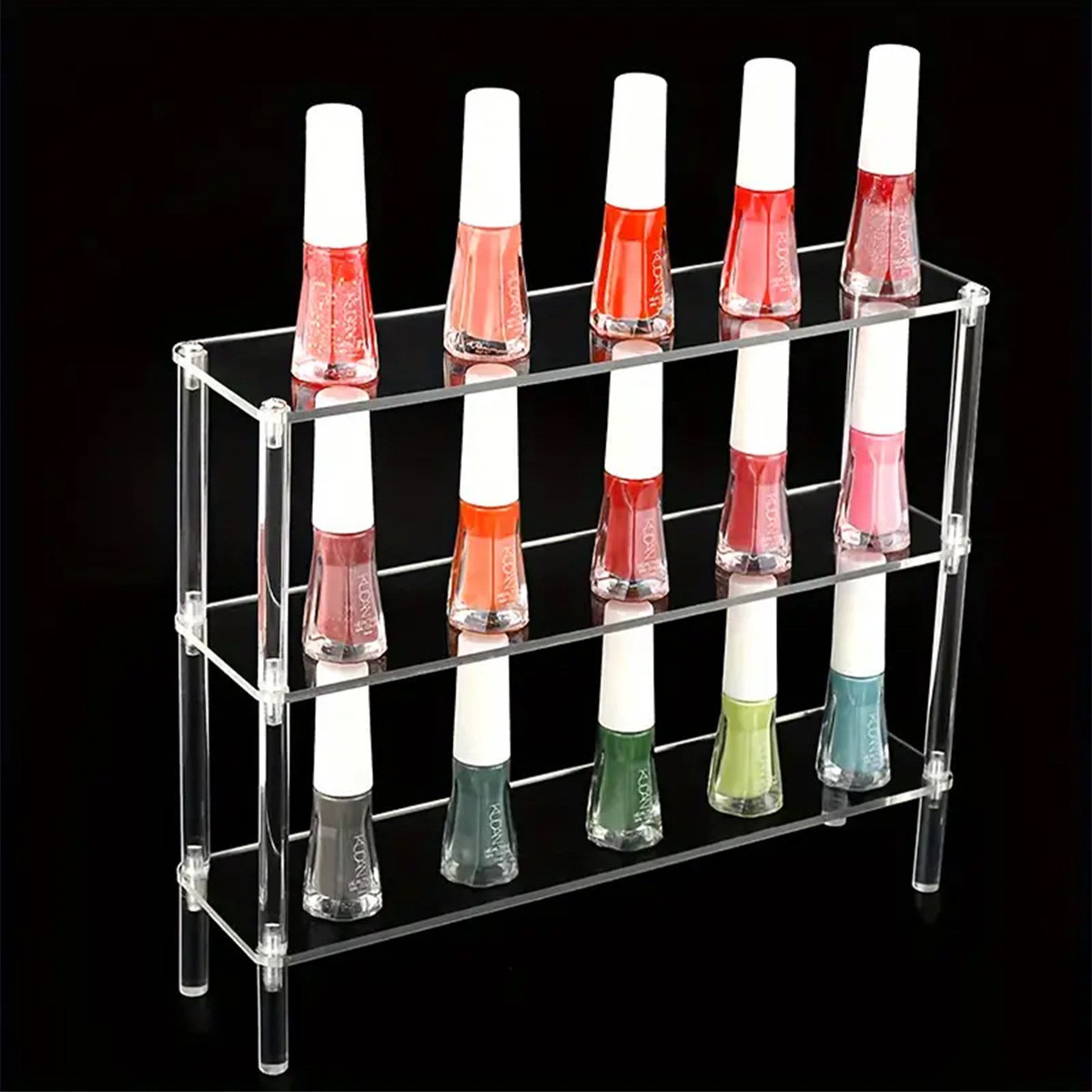 Vertical Acrylic Display Riser - Perfume Fragrance Holder ulasan dan harga