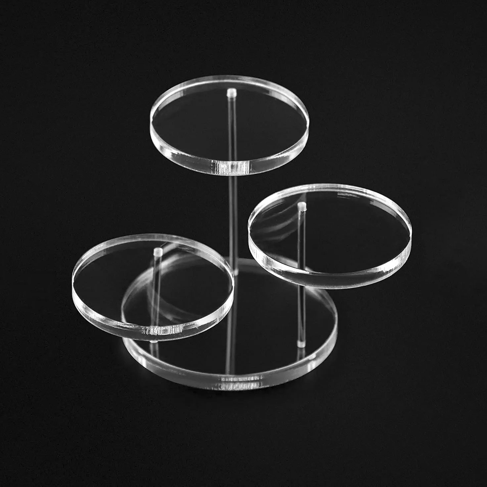 Transparent Acrylic Multi-Laye - Perfume Fragrance Holder ulasan dan harga