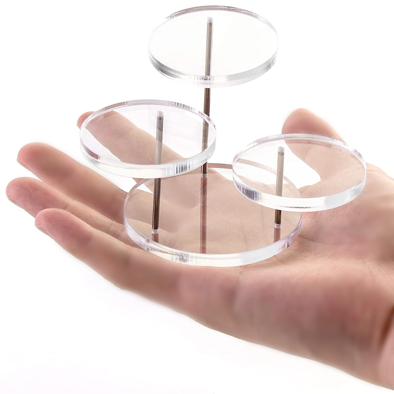 Transparent Acrylic Multi-Laye - Perfume Fragrance Holder ulasan dan harga