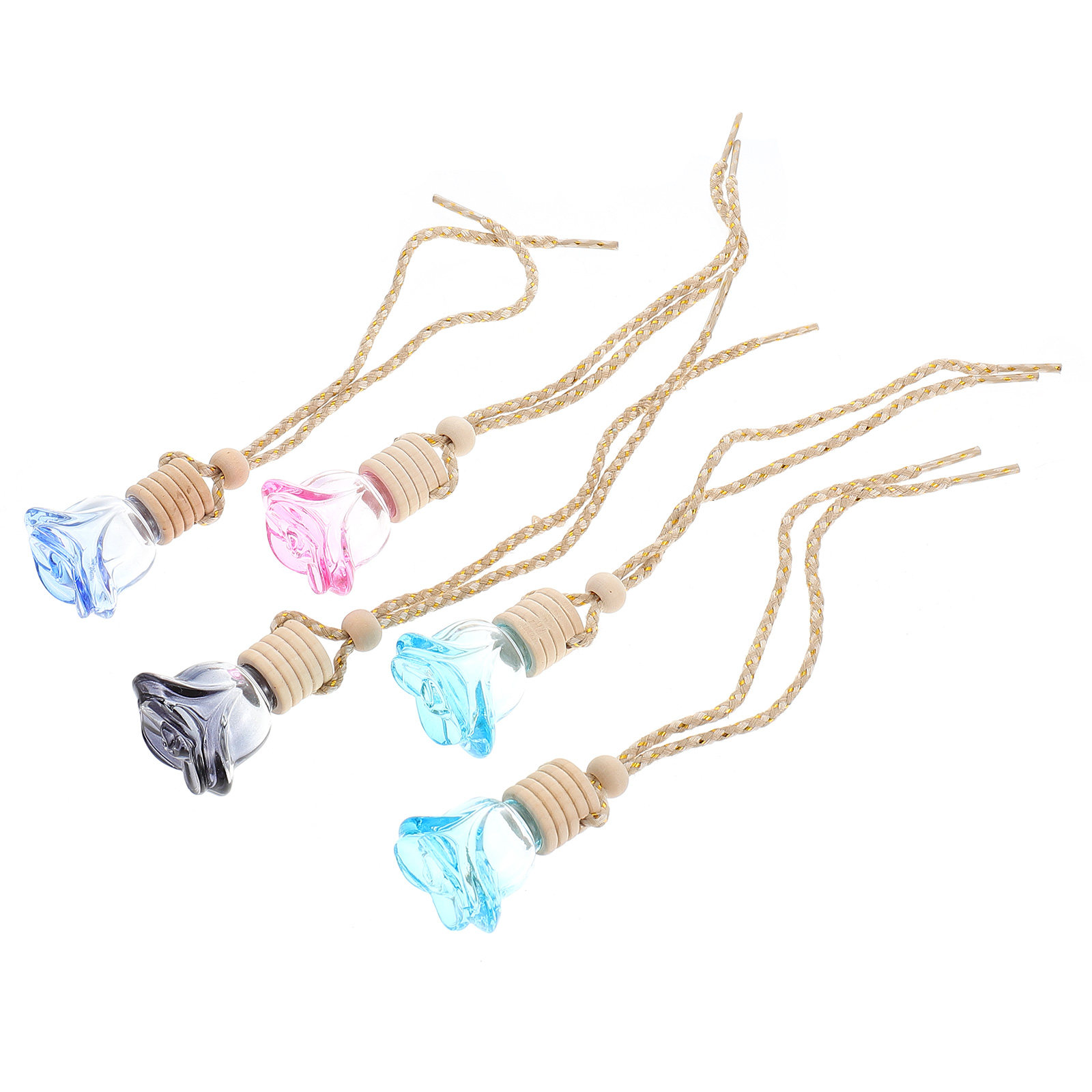 5Pcs Hanging Rose Fragrance Pe - Perfume Fragrance Holder ulasan dan harga