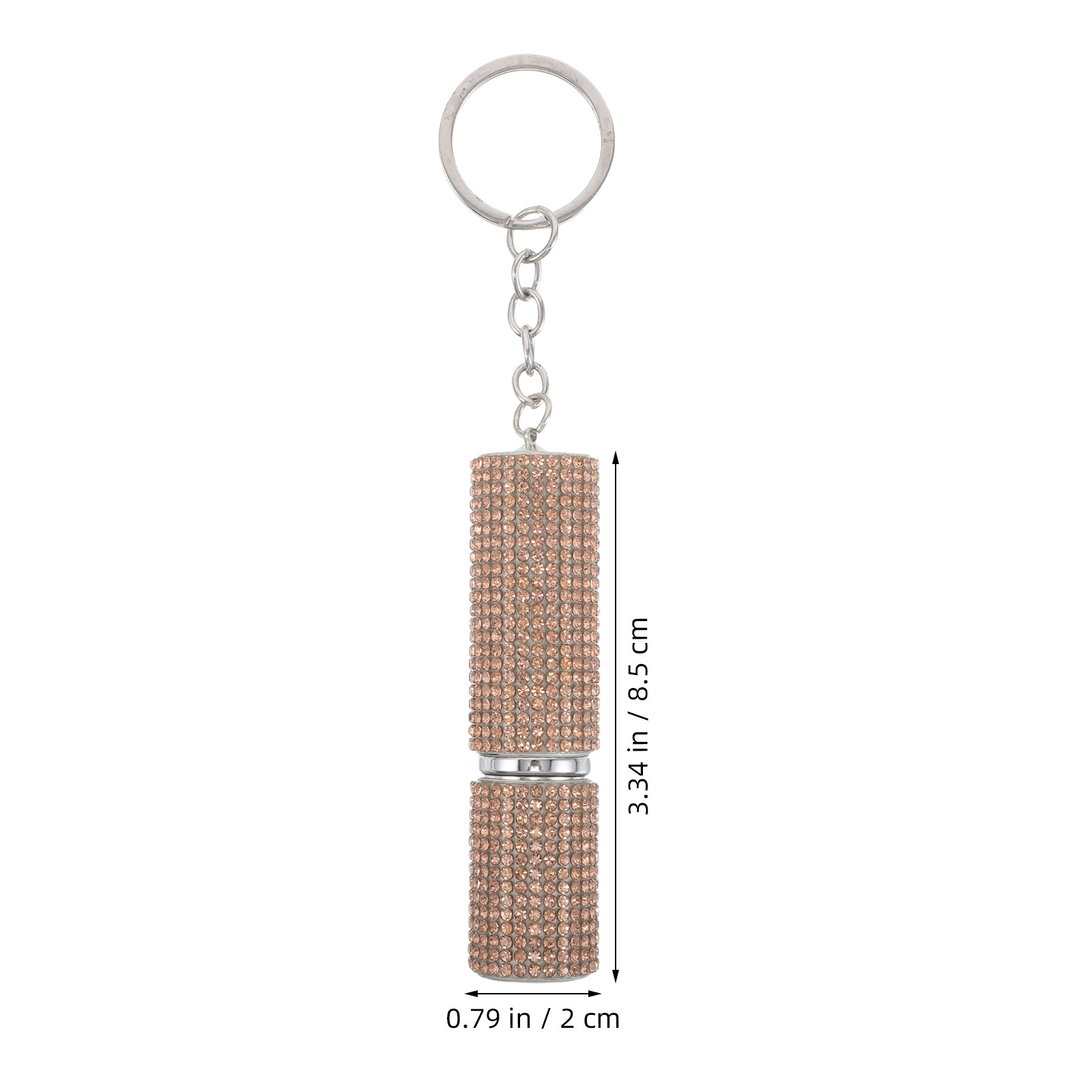 Rhinestone Perfume Bottle Keyc - Perfume Fragrance Holder ulasan dan harga