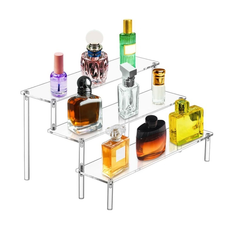 Large Acrylic Display Risers,  - Perfume Fragrance Holder ulasan dan harga