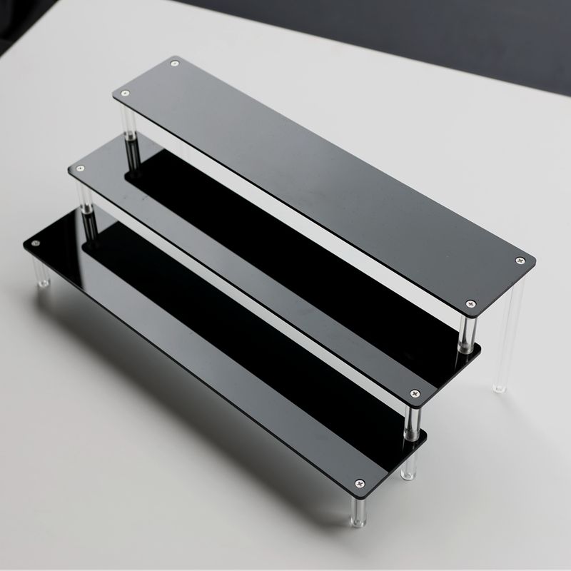 Black Acrylic Display Shelf St - Perfume Fragrance Holder ulasan dan harga